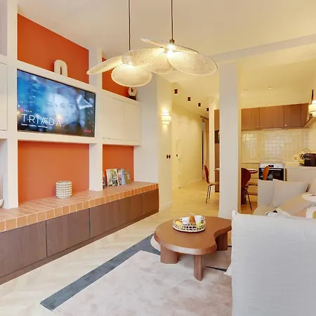 Apartmán Charming -2br-6p- Montmartre Paříž